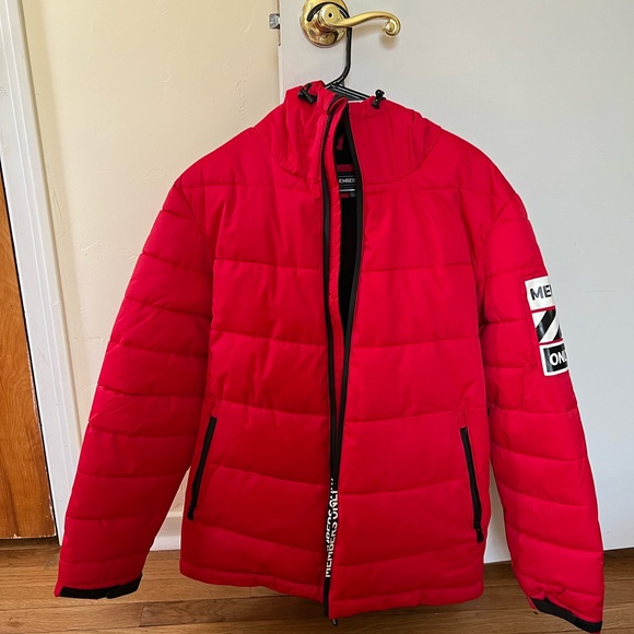 Members Only Jackets & Blazers - Members Only Vibrant Red Puffer Jacket